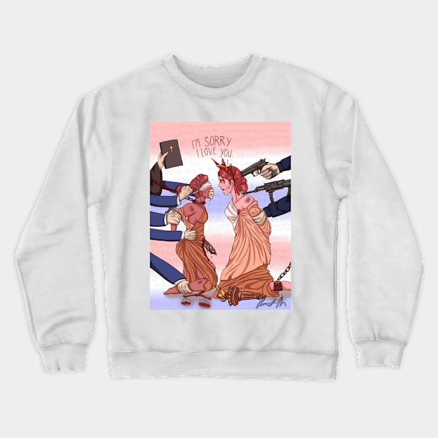 Lady Liberties Crewneck Sweatshirt by McSueMe